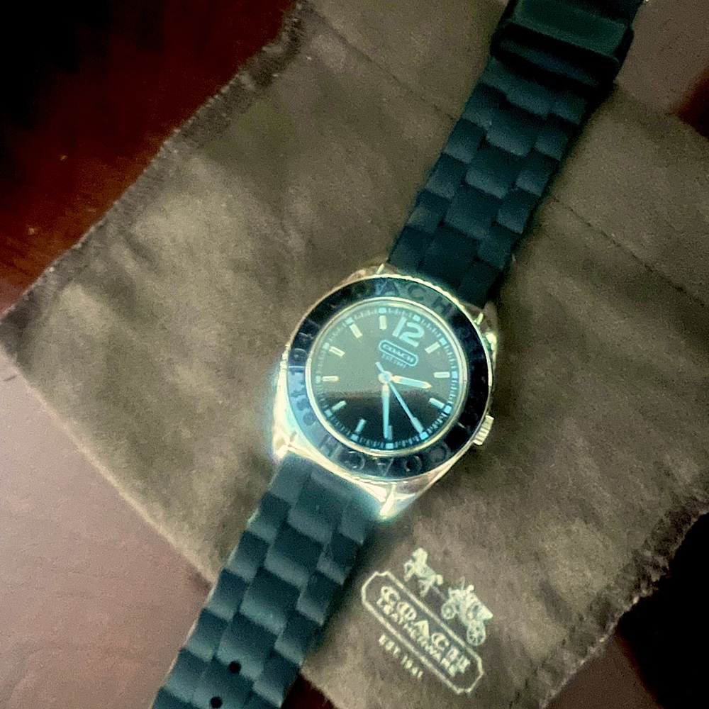 COACH watch with bag